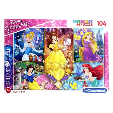 Buy Clementoni 20140 Disney Princess Brillante Puzzle 104 Pieces Online ...