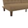 In House Maria 2 In 1 Sofabed Velvet Upholstered - Light Brown