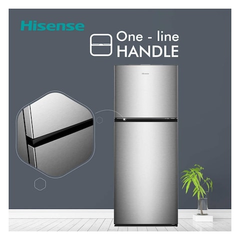 Hisense Rd42Wr4Sa Double Door Refrigerator 326L Silver