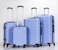 Set of 4 ABS Trolley Luggage With Number Lock 20,24,28,32 Inches