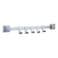 Home Pro 5-in-1 Wall Mounted Hooks Silver 40cm