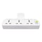 MyChoice 3-Way T-Shape Universal Wall Socket Adapter