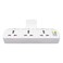 MyChoice 3-Way T-Shape Universal Wall Socket Adapter