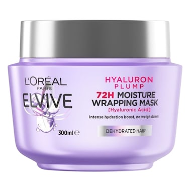 L&#39;Oreal Paris Elvive Hyaluronic Plump 72H Moisture Wrapping Hair Mask 300ml