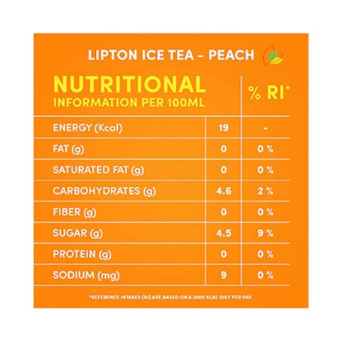 Lipton Ice Tea Peach Can 320ML