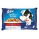 Purina Felix Agail Cat Food With Beef And Chicken 85g X 4 Pieces