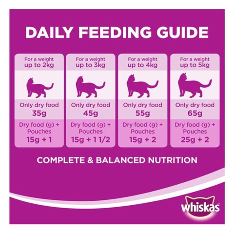 Whiskas Grilled Salmon Adult Cat Food 1.2kg