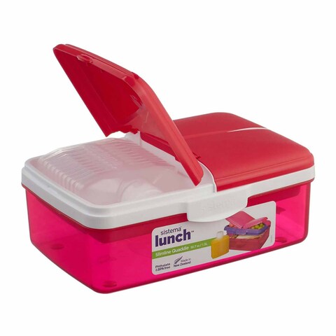 Sistema Quaddie Launch Box, 1.5 Liter - Red