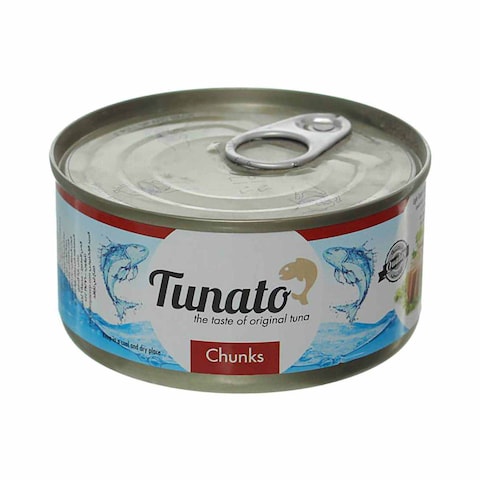 Tunato Chunks Easy Open Tuna 185g