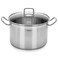 Fissman Stockpot Tahara 26cm With Glass Lid - Stainless Steel