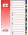 Generic Plastic Divider Alphabetic With Color