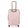 دكني فانتيج حقيبة سفر بأربع عجلات وهيكل صلب بطول 55.50 سم باللون الوردي الداكن