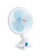 Krypton 20W 8-Inch Table And Clip Fan KNF6035 White / Blue