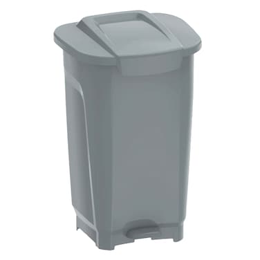 Tramontina T-Force Polypropylene Dustbin 50L Grey