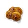 Cinnamon  Walnuts Rolls 4 pieces