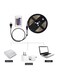 Generic LED Strip Light With Remote Control Multicolour
