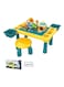 Little Story 4-In-1 Activity Table with Stool And Blocks 48.4cm