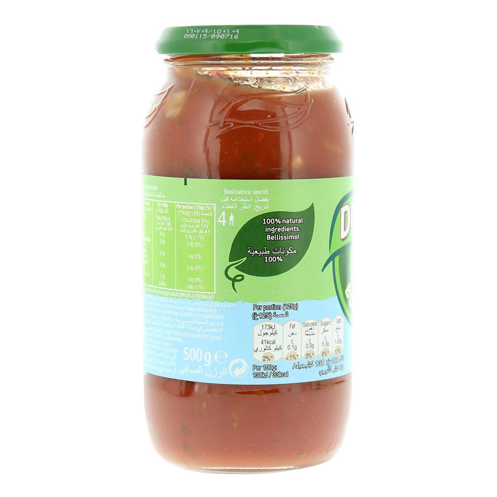 Dolmio Sauce Bolognese Low Fat 500g