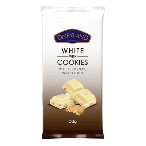 Dairyland Milk Chocolate With Cookies 50g