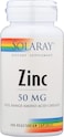 Solaray, Zinc 50 Mg. 100 Vegetarian Capsules