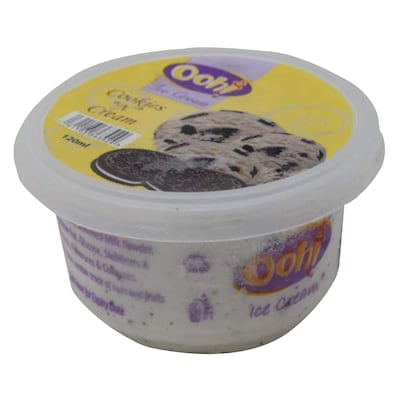Ooh! Cookies And Cream Ice Cream 120ml