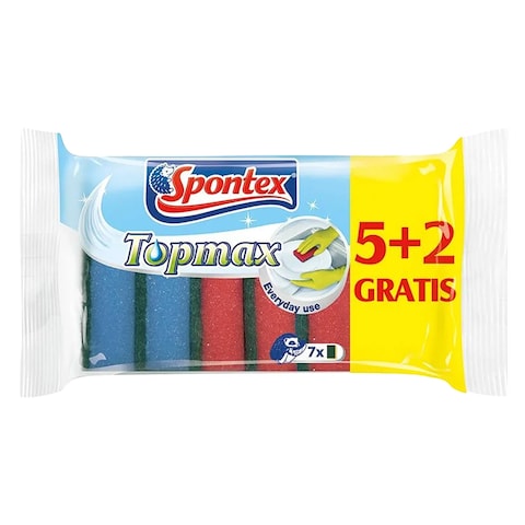 Spontex Topmax Sponge 7 Pieces