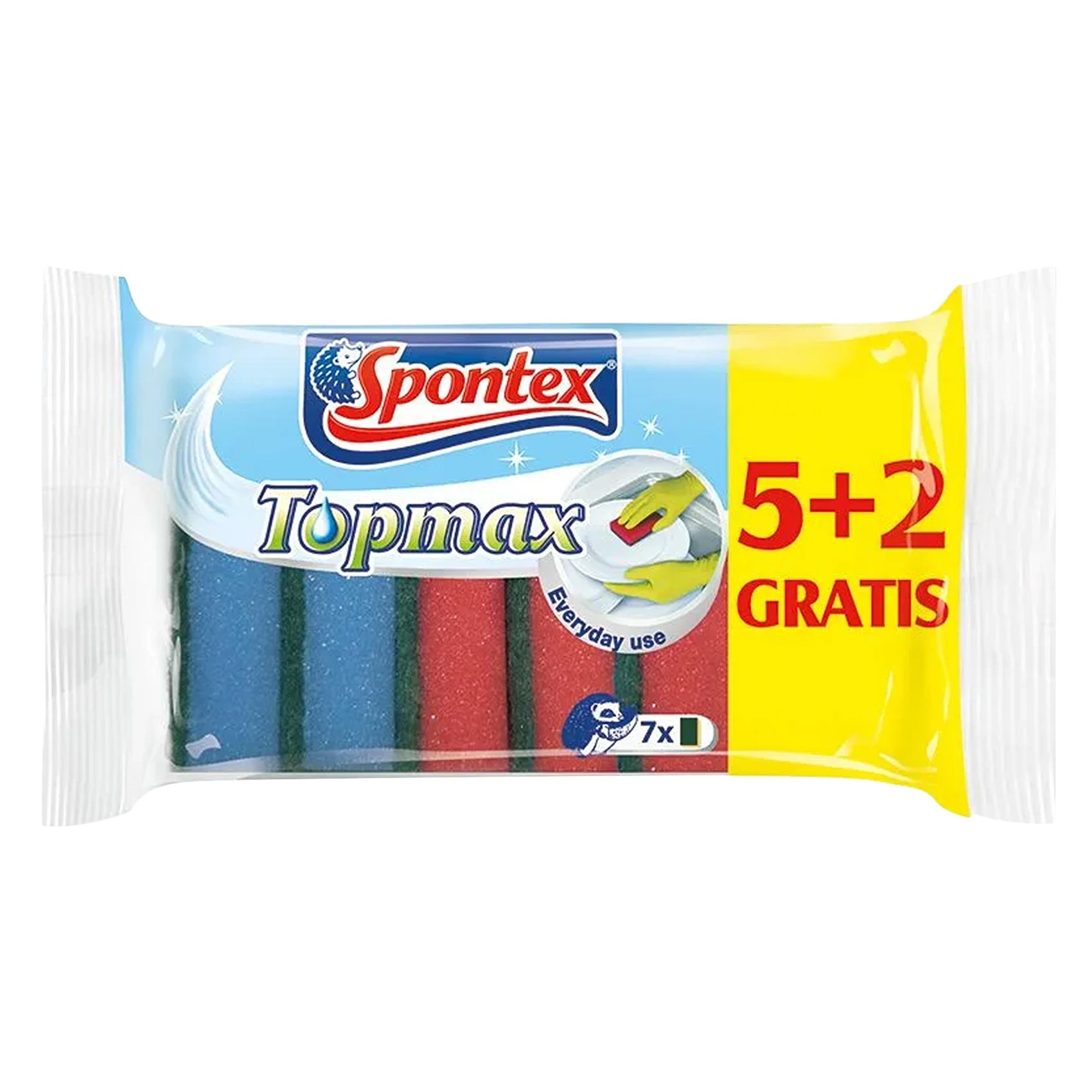 Spontex Topmax Sponge 7 Pieces