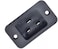 C20 Panel Mount Plug Connector Socket; High-Power Screw Mounting Hole Plug