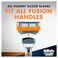 Gillette Fusion Power Men's Razor Blade Refills 4 Count