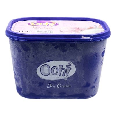 OOH Vanilla & Strawberry Ice Cream 4L