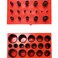 Generic-419PCS Assortment Set Seal Gasket Universal NBR Rubber Oil Resistance O-ring Kit