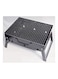 Generic Foldable Portable Grill For Trips And Camping Silver 35X27X20cm
