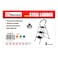 Namson 3-Step Folding Steel Ladder R26903 Black 39.5x53.5x82cm