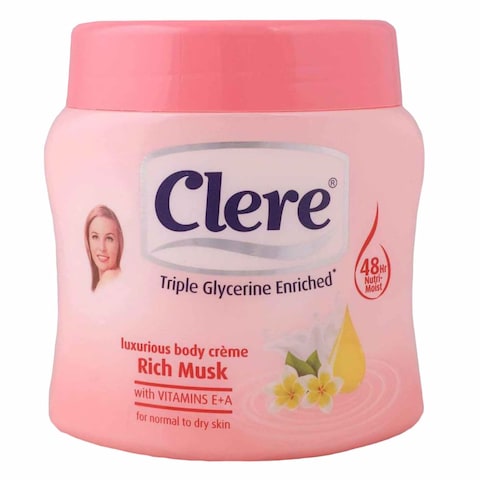 Clere Musk Body Cream 300Ml