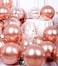 Metallic Chrome Balloons 50 Pcs 12 Inch Helium Shiny Thicken Latex Balloons Party Decoration (Rose Gold)