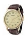Casio - Men's Leather Analog Watch MTP-V001GL-9BUDF