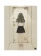 Girl Metal Plate Poster Multicolour 15x20centimeter