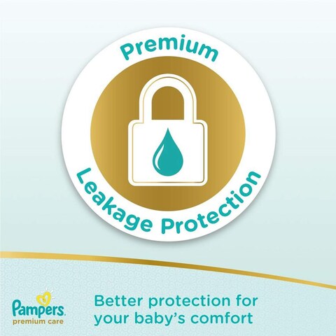 Pampers Premium Care Diapers 2 Mini, 3-8 Kg - 94 Diapers