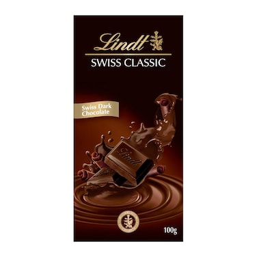 Lindt Swiss Dark Chocolate 100g