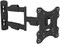 Fotolux Premium Full Motion TV Wall Mount For 23&quot;-42&quot; LED LCD Plasma Flat Screen Monitor Up To 88 Lb Vesa 200 X 200, Articulating 24 In Extension Arm, Super Low 2 Inch Profile