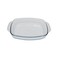 Termisil Glass Lasagne Dish With Handles Clear 2.3l