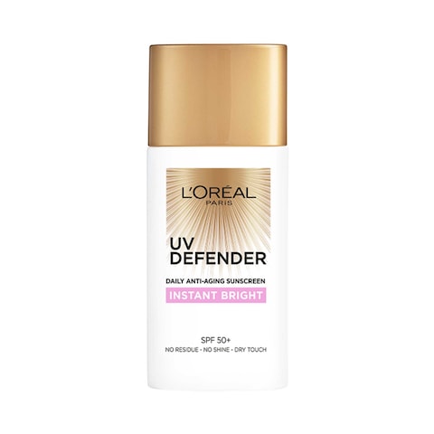 L&#39;Oreal Paris UV Defender Daily Anti-Aging Instant Bright Cream White 50ml