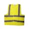 Crownman Safety Vest  Yellow