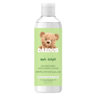 Dabdub Apple Delight Calming Baby Face And Body Lotion Clear 480ml