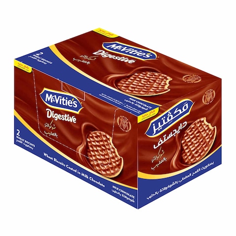 Buy McVities Digestive Milk Chocolate Biscuits - 28 Gram - 12 Count in Egypt