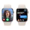 Apple Watch Series 9 LTE 41mm Starlight Aluminium Silverlight Sport Band Medium/Large