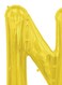 North Star N Letter Shape Foil Balloon 16Inch