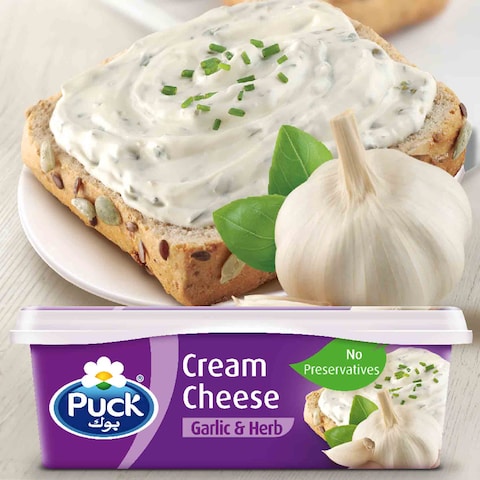 Puck Cream Cheese Herbs And Garlic 200 Gram