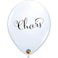 Simply Cheers 11inches White Latex Balloon 6 pcs