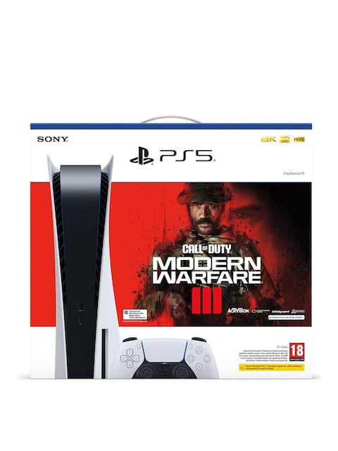 Sony PlayStation 5 Disc Console &amp; Call of Duty: Modern Warfare III Bundle (International Version)